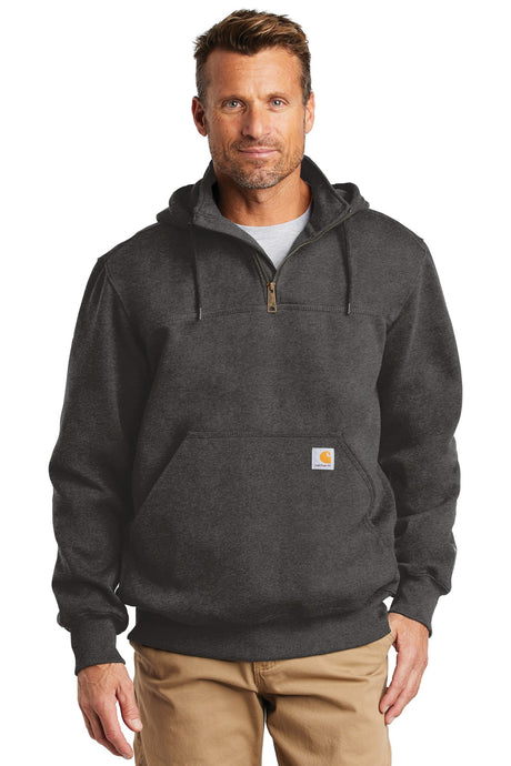 Carhartt Men's Rain Defender Paxton Heavyweight Hooded Zip Mock Sweatshirt CT100617 Carhartt