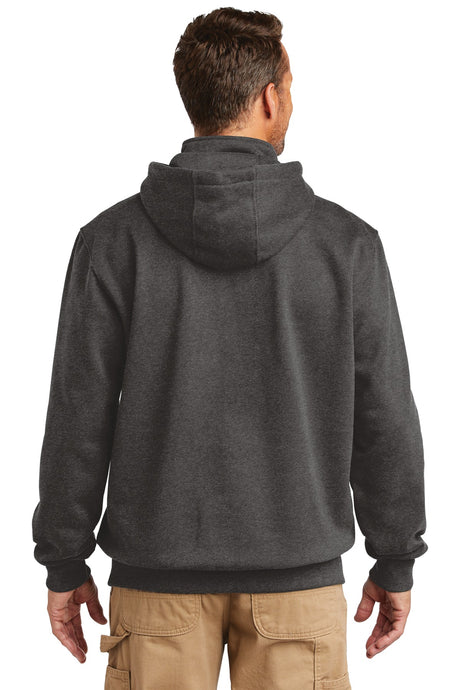 Carhartt Men's Rain Defender Paxton Heavyweight Hooded Zip Mock Sweatshirt CT100617 Carhartt