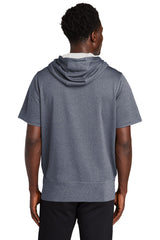 New Era Men's Performance Terry Short Sleeve Hoodie. NEA533 New Era