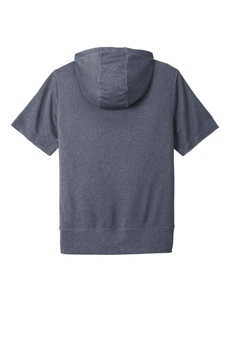 New Era Men's Performance Terry Short Sleeve Hoodie. NEA533 New Era