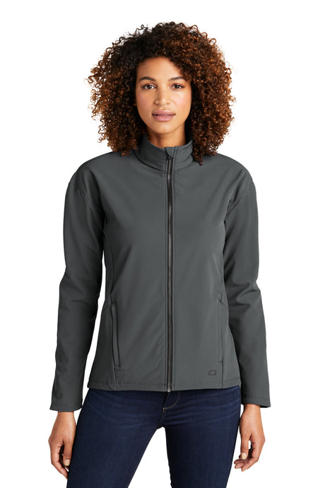 OGIO Women's Commuter Full-Zip Soft Shell. LOG755 OGIO