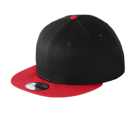 New Era Flat Bill Snapback Cap. NE400 New Era