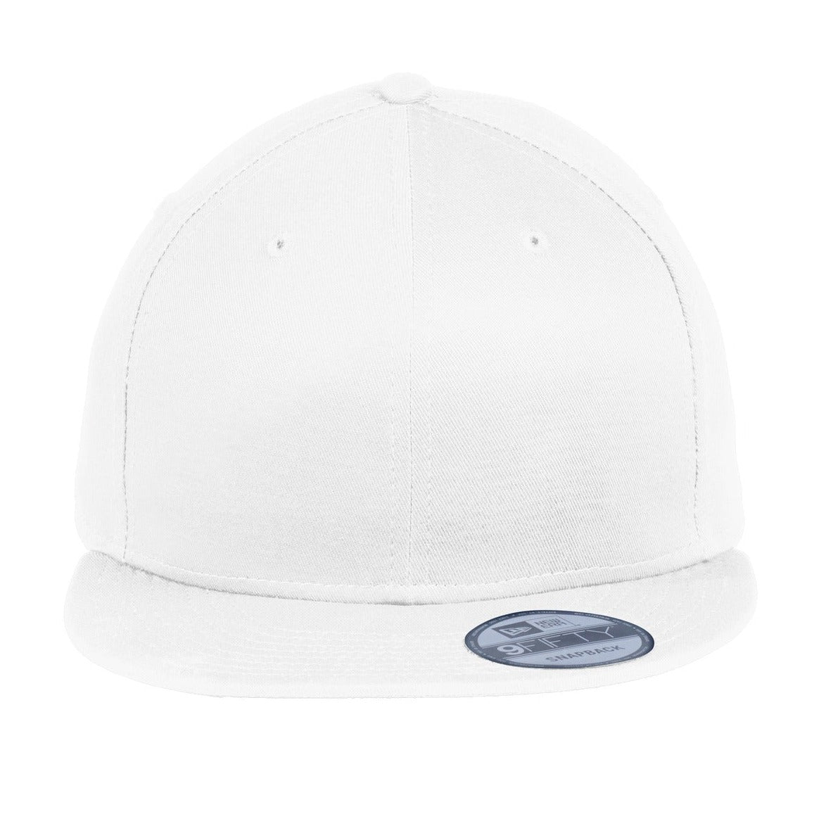 New Era Flat Bill Snapback Cap. NE400 New Era