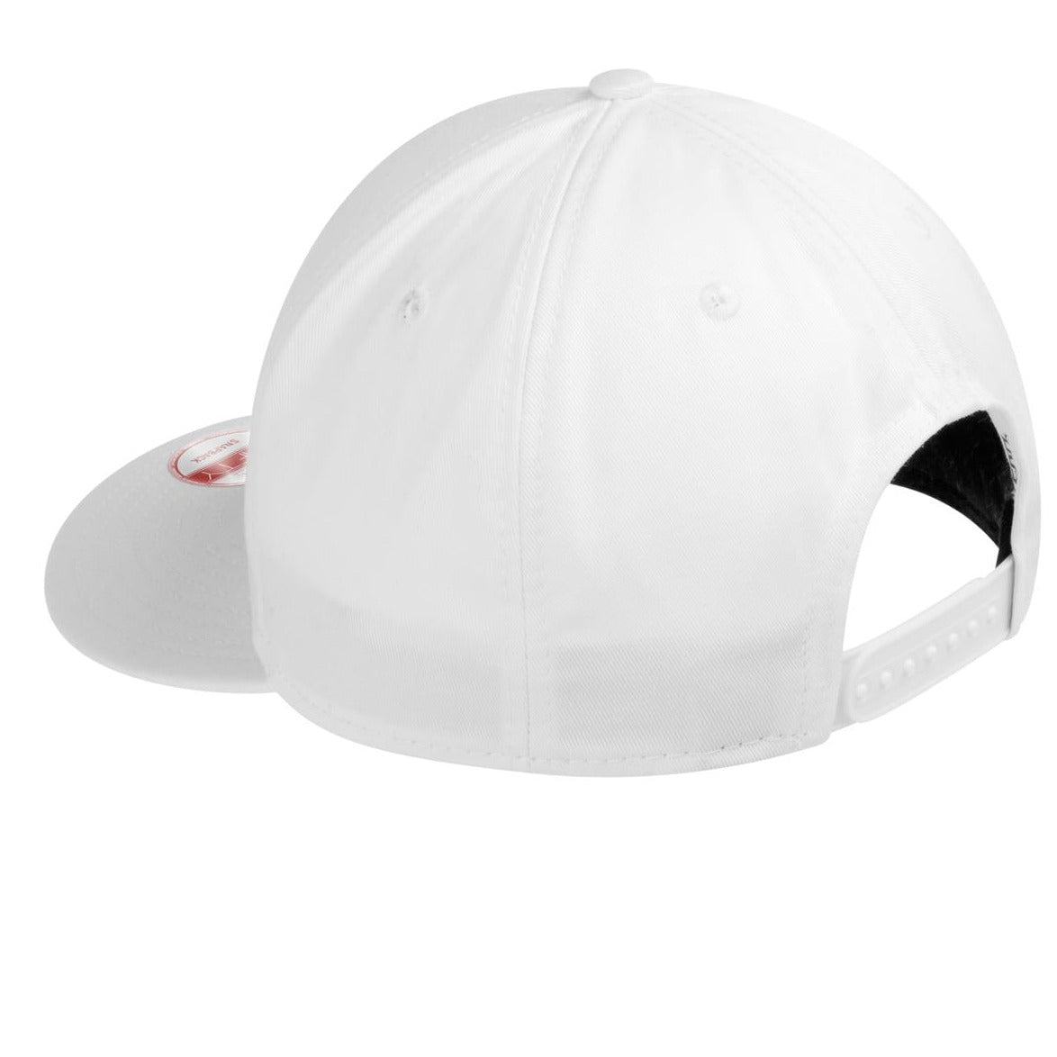 New Era Flat Bill Snapback Cap. NE400 New Era