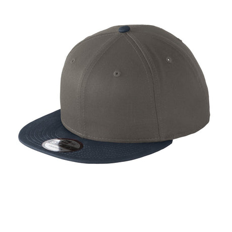 New Era Flat Bill Snapback Cap. NE400 New Era