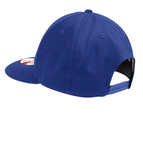 New Era Flat Bill Snapback Cap. NE400 New Era