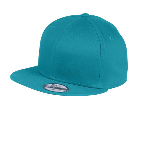 New Era Flat Bill Snapback Cap. NE400 New Era
