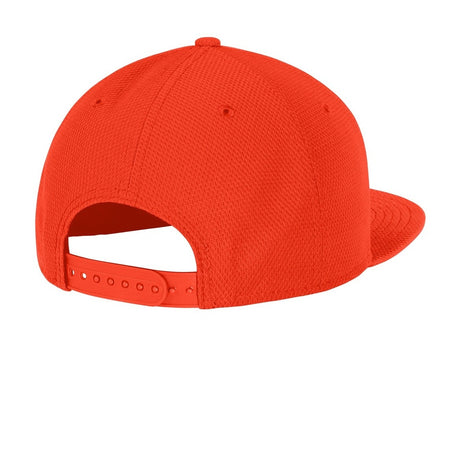 New Era Original Fit Diamond Era Flat Bill Snapback Cap. NE404 New Era