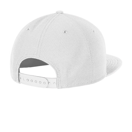 New Era Original Fit Diamond Era Flat Bill Snapback Cap. NE404 New Era