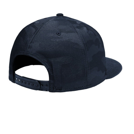 New Era Camo Flat Bill Snapback Cap. NE407 New Era