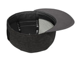 New Era Shadow Heather Striped Flat Bill Snapback Cap. NE408 New Era