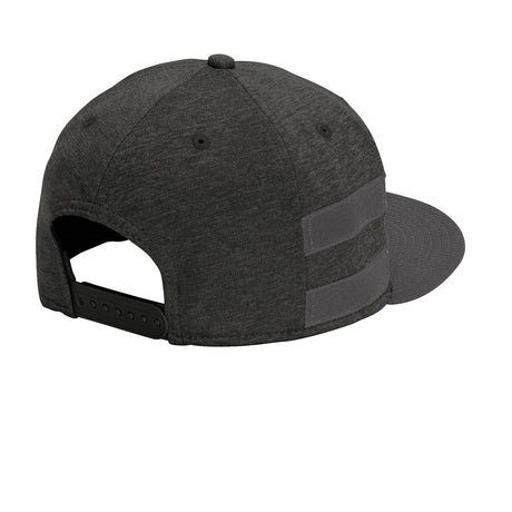 New Era Shadow Heather Striped Flat Bill Snapback Cap. NE408 New Era