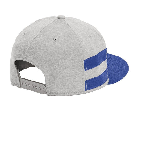 New Era Shadow Heather Striped Flat Bill Snapback Cap. NE408 New Era