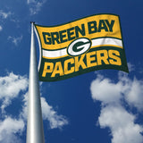 Rico Industries NFL  Green Bay Packers Bold 3' x 5' Banner Flag-2