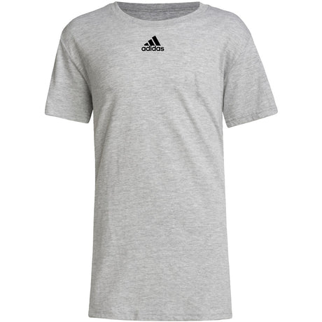 adidas Boys Short Sleeve Fresh Tee Blank/Logo adidas