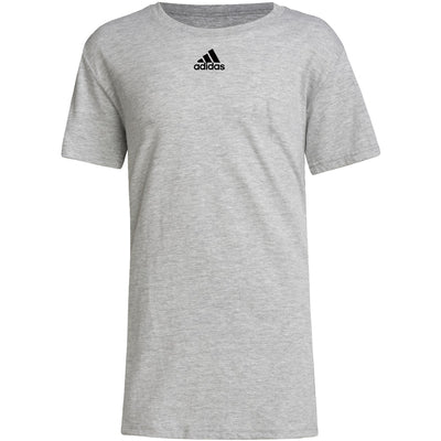 adidas Boys Short Sleeve Fresh Tee Blank/Logo