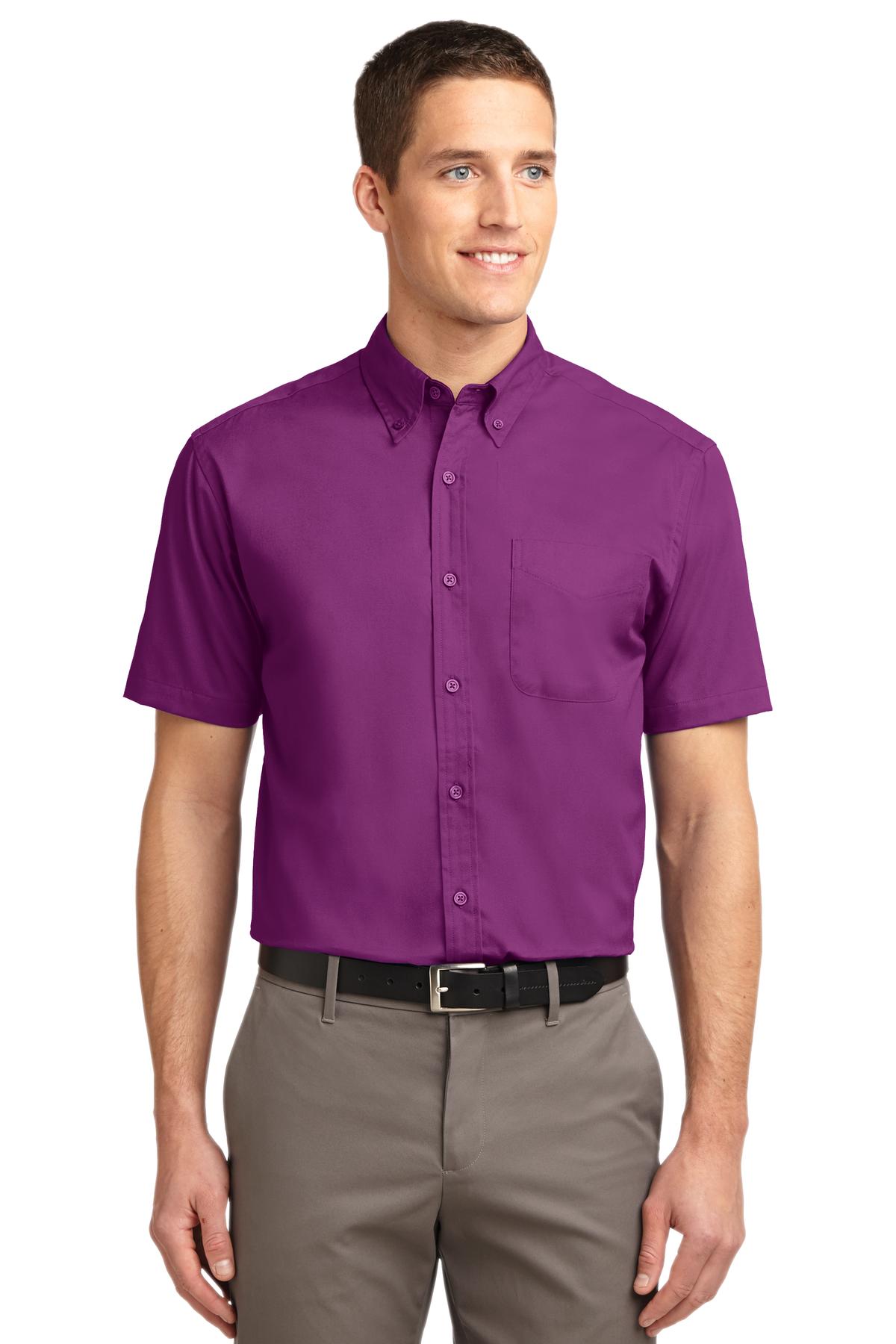 Port Authority Men's   Short Sleeve Easy Care Shirt
