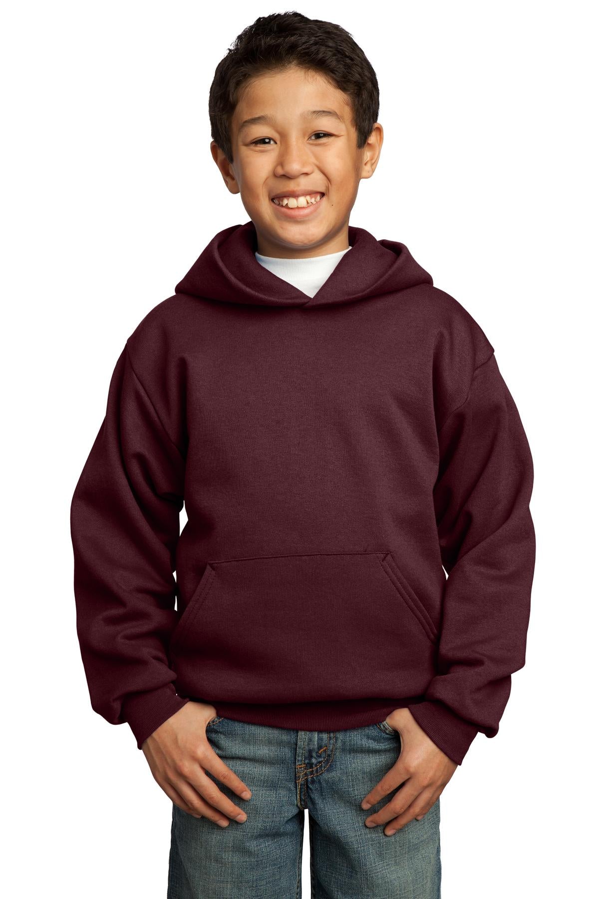 Port & Company Youth Core Fleece Pullover Hooded Sweatshirt