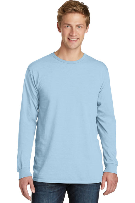 Port & Company - Men's Beach Wash Garment-Dyed Long Sleeve Tee Mens Apparel Shirts & Tops
