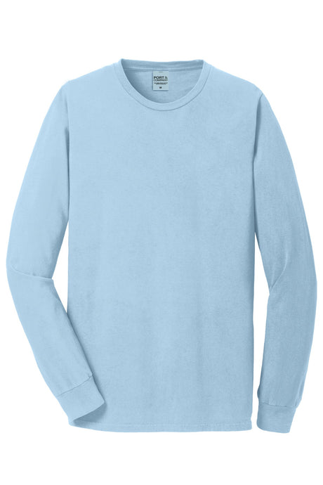 Port & Company - Men's Beach Wash Garment-Dyed Long Sleeve Tee Mens Apparel Shirts & Tops