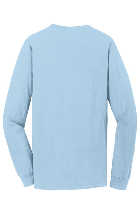 Port & Company - Men's Beach Wash Garment-Dyed Long Sleeve Tee Mens Apparel Shirts & Tops