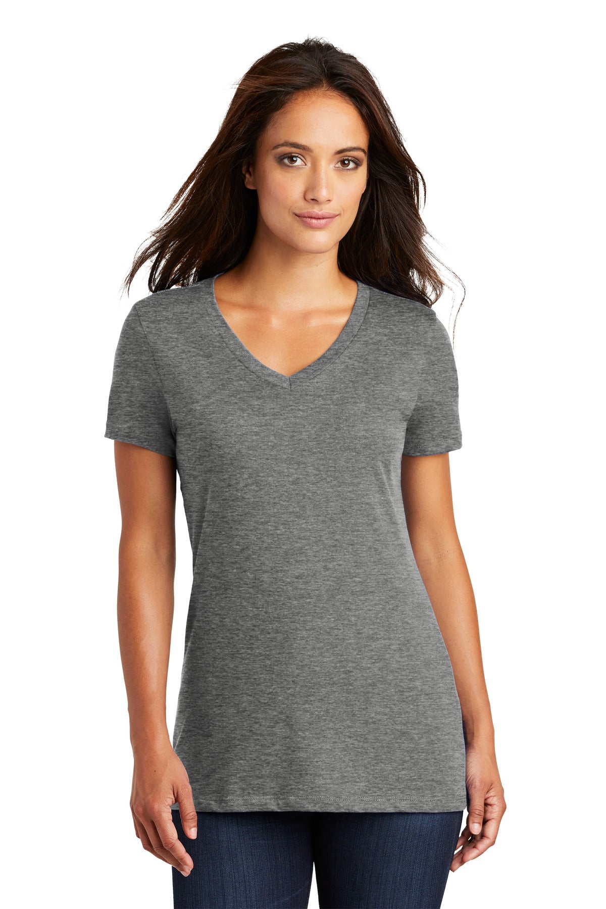 District Women's   Perfect Weight   V-Neck Tee