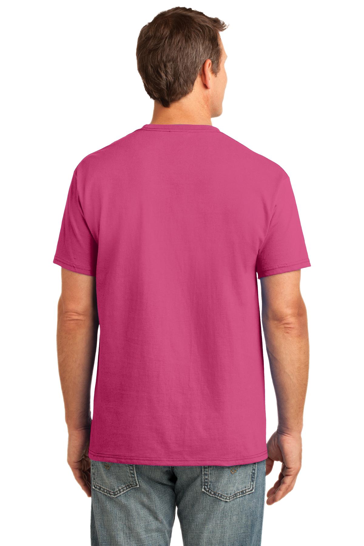 Port & Company - Men's Core Cotton Pocket Tee Mens Apparel Shirts & Tops