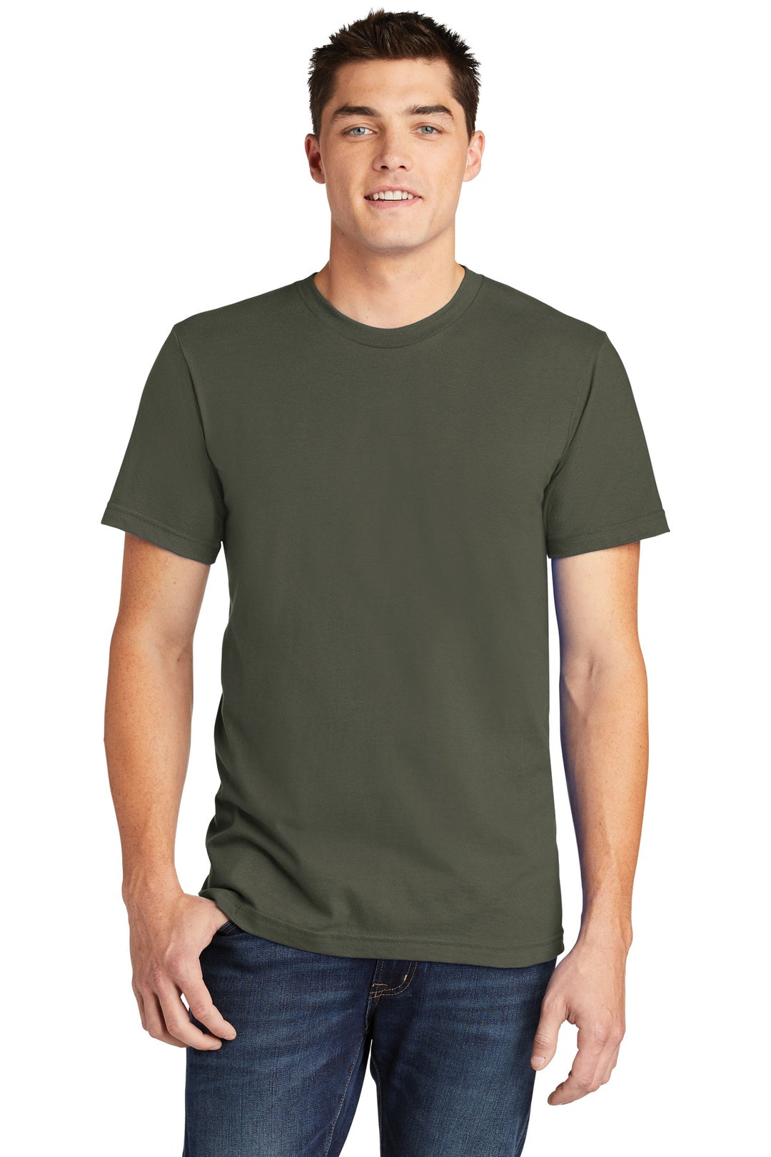 American Apparel Men's Fine Jersey T-Shirt. 2001W