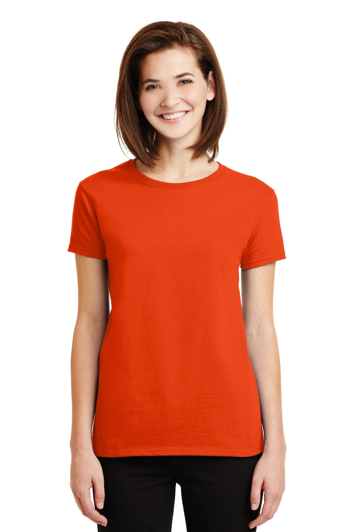 Gildan Ladies Ultra Cotton 100% Cotton T-Shirt. 2000L 2 of 2