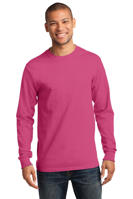 Port & Company - Men's Tall Long Sleeve Essential Tee Mens Apparel Shirts & Tops