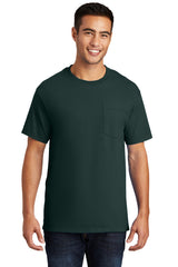 Port & Co Men's   Essential Pocket Tee