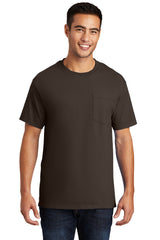 Port & Co Men's   Essential Pocket Tee