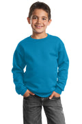 Port & Co Youth   Core Fleece Crewneck Sweatshirt-1