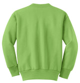 Port & Co Youth   Core Fleece Crewneck Sweatshirt-4