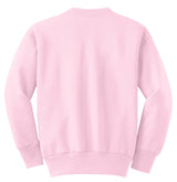 Port & Co Youth   Core Fleece Crewneck Sweatshirt-4