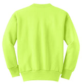 Port & Co Youth   Core Fleece Crewneck Sweatshirt-4