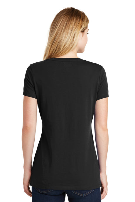 New Era Women's Heritage Blend V-Neck Tee. LNEA101 New Era