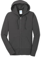 Port & Company Women's Core Fleece Full-Zip Hooded Sweatshirt