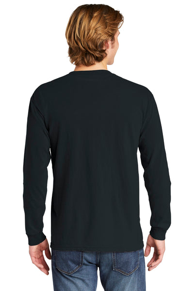 Comfort Colors Men's Heavyweight Ring Spun Long Sleeve Pocket Tee. 4410