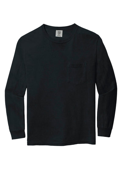 Comfort Colors Men's Heavyweight Ring Spun Long Sleeve Pocket Tee. 4410