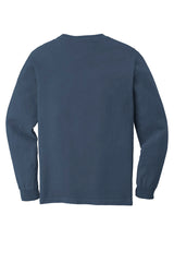 Comfort Colors Men's Heavyweight Ring Spun Long Sleeve Pocket Tee. 4410 Comfort Colors
