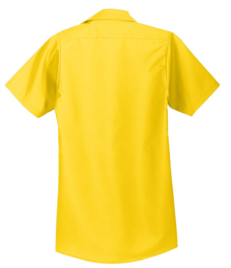 Red Kap Men's Industrial Short Sleeve Work Shirt. SP24 Red Kap