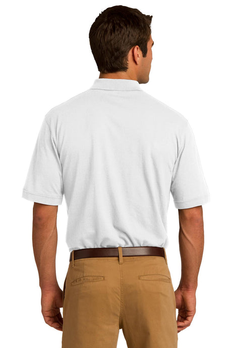Port & Company Men's Core Blend Jersey Knit Pocket Polo Mens Apparel Shirts & Tops
