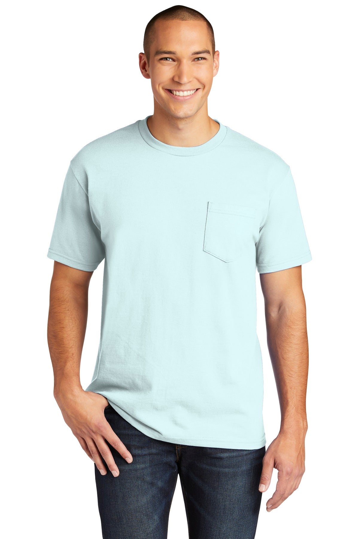Gildan Men's Hammer    Pocket T-Shirt-1