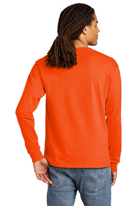 Champion Men's Heritage 5.2-Oz. Jersey Long Sleeve Tee Champion