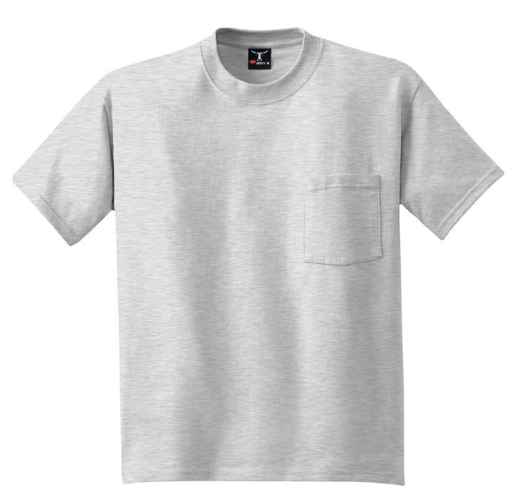 Hanes Men's Beefy 100% Cotton T-Shirt with Pocket Hanes