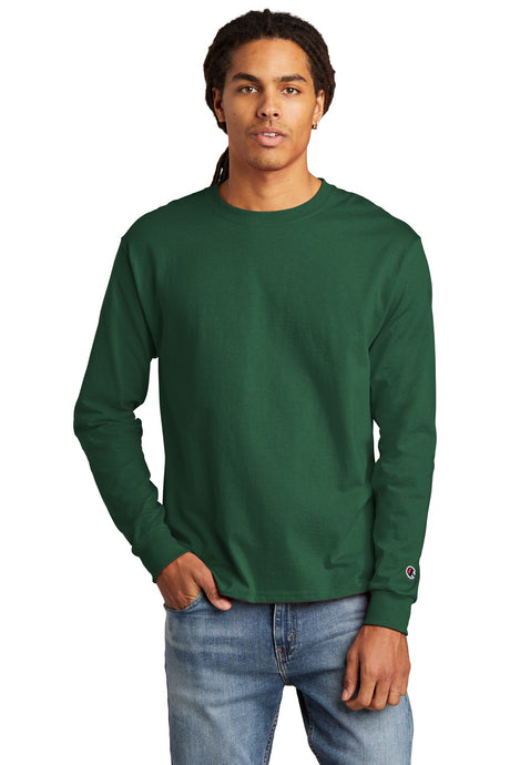 Champion Men's Heritage 5.2-Oz. Jersey Long Sleeve Tee Champion