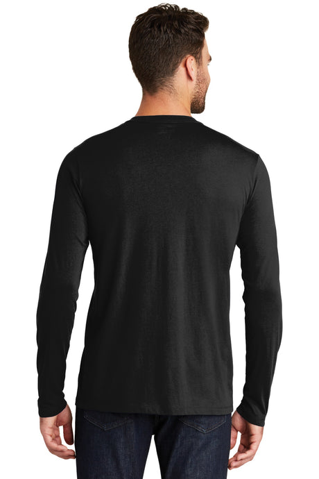 New Era Men's Heritage Blend Long Sleeve Crew Tee. NEA102 New Era