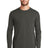 New Era Men's Heritage Blend Long Sleeve Crew Tee. NEA102 New Era