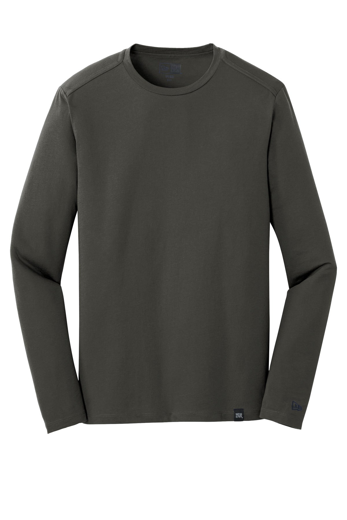New Era Men's Heritage Blend Long Sleeve Crew Tee. NEA102 New Era